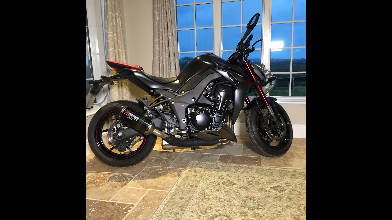My 2016 Kawasaki Z1000 Sugomi ABS is now in my kitchen.