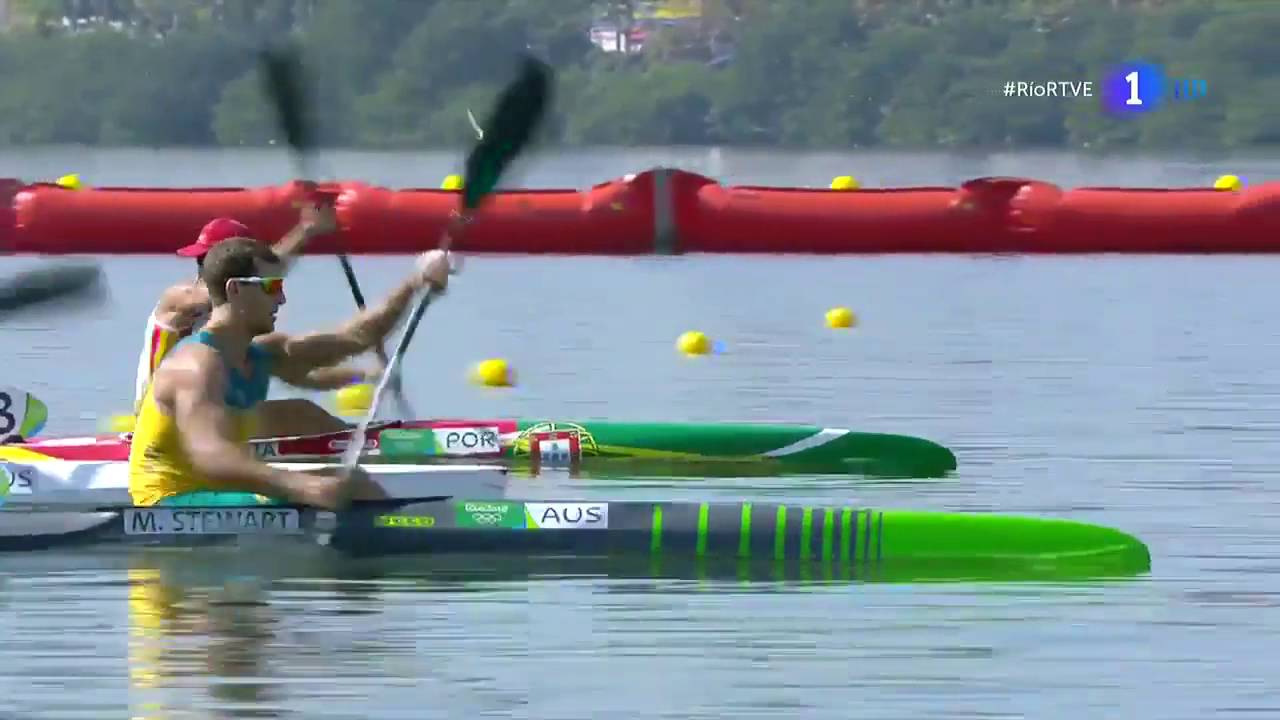 Río 2016   Piragüismo   El atleta español, Marcus Cooper Walz, oro en K1 1000 720p 30fps H264 192kbi