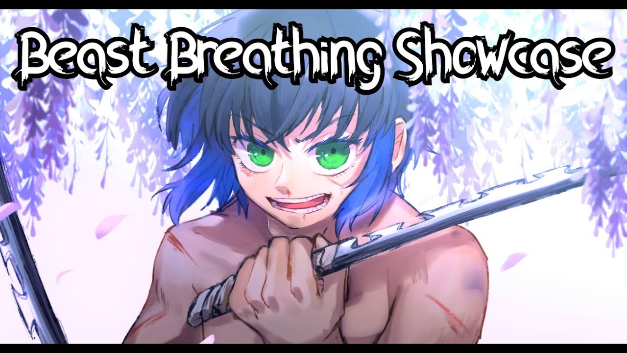 Beast Breathing Location + Showcase | I Became Inosuke? | Wisteria PvP |