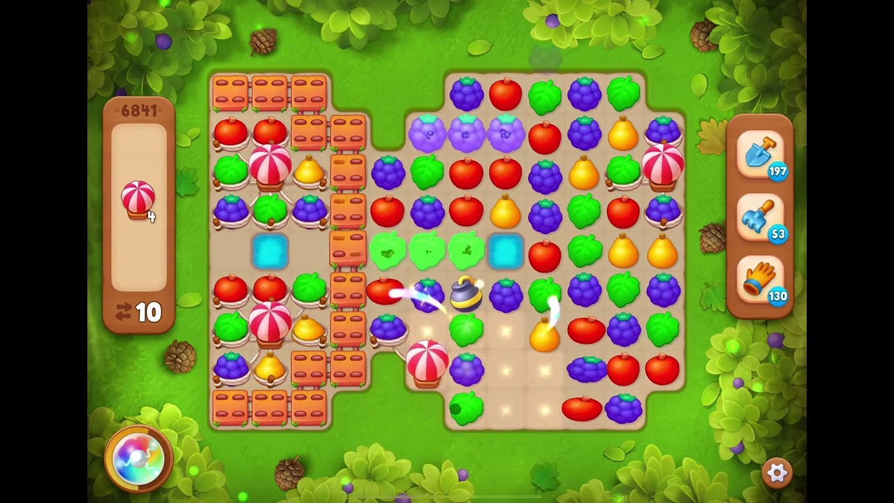 GardenScapes Level 6841 no boosters