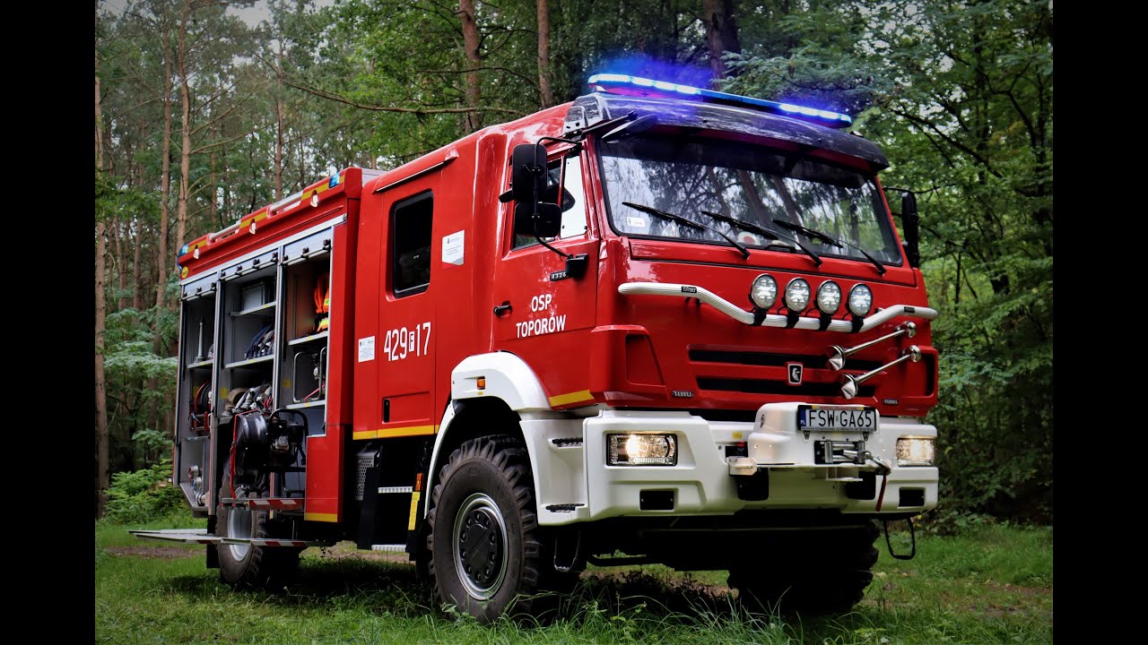 Prezentacja: GBA 3,5/16 Kamaz 43265/Bocar - 429[F]17 z OSP KSRG Topor&oacute;w.