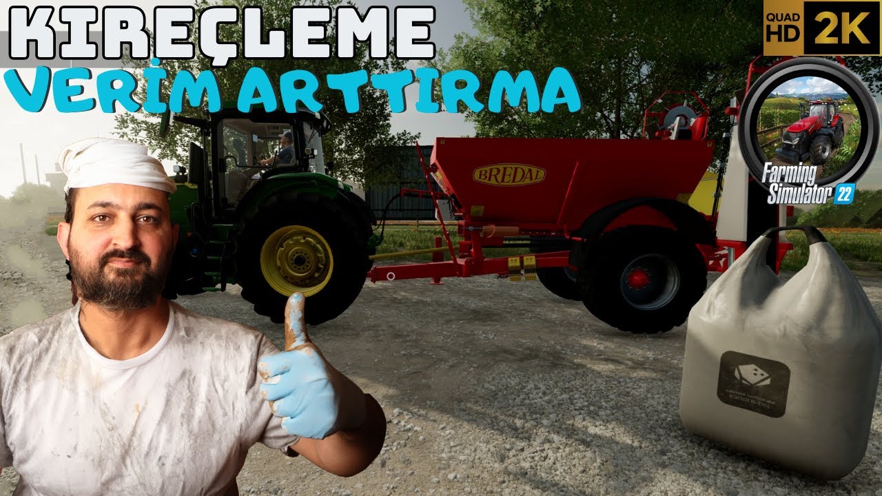 KİREÇ UYGULAMASI FARMING SIMULATOR 22 Part #20