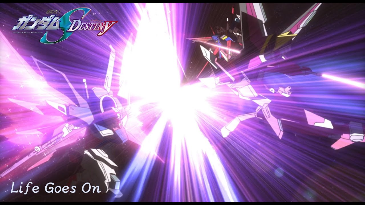 機動戦士ガンダムSEED DESTINY Full Ending  Life Goes On by 有坂美香 中日歌詞