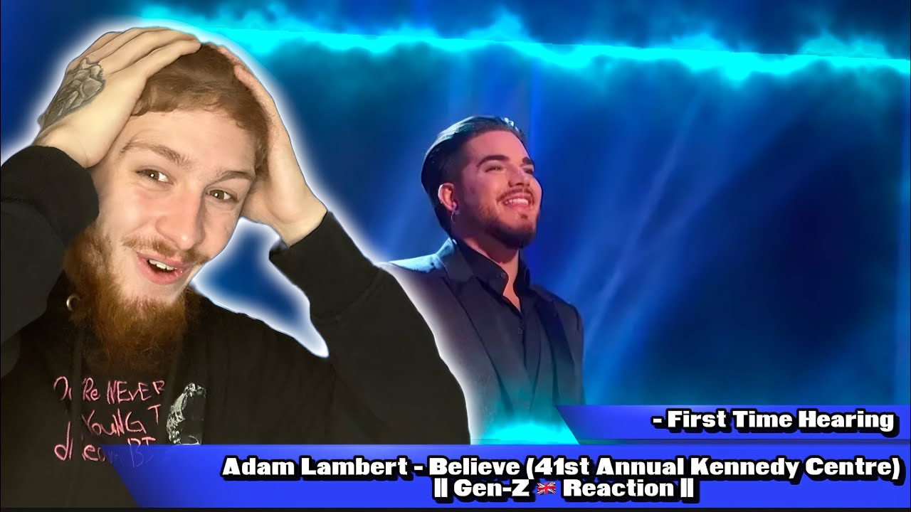He Transformed This Song.. || Adam Lambert - Believe (Live) || First Time Reacting ||