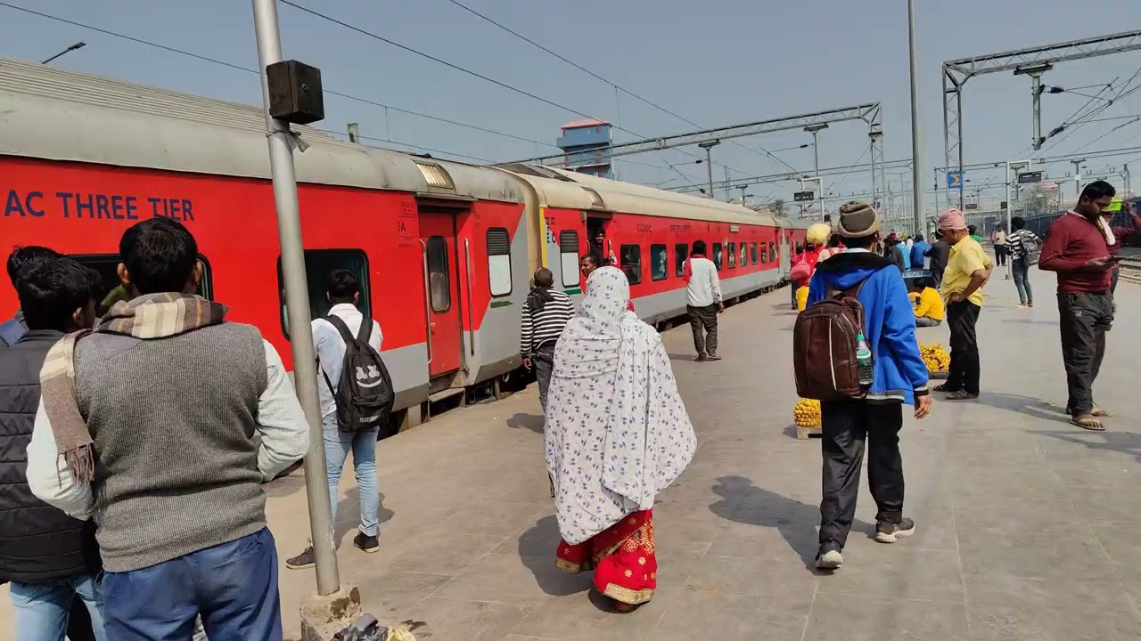 संपूर्ण क्रांति एक्स्प्रेस12393 sampoorna kranti express पटना से नई दिल्ली रोज ट्रेन #railwaycontent