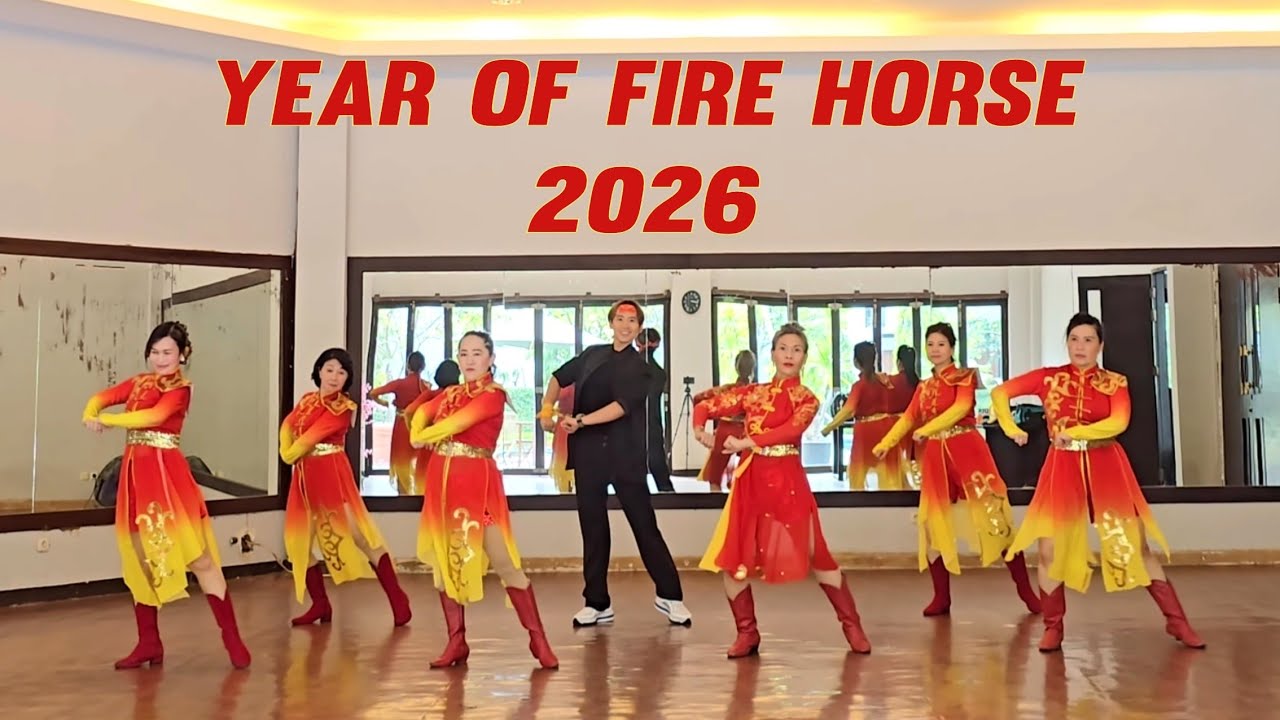 NEW DANCE (TGIF) | Year of Fire Horse 2026 | LINE DANCE | High Intermediate | Heru Tian