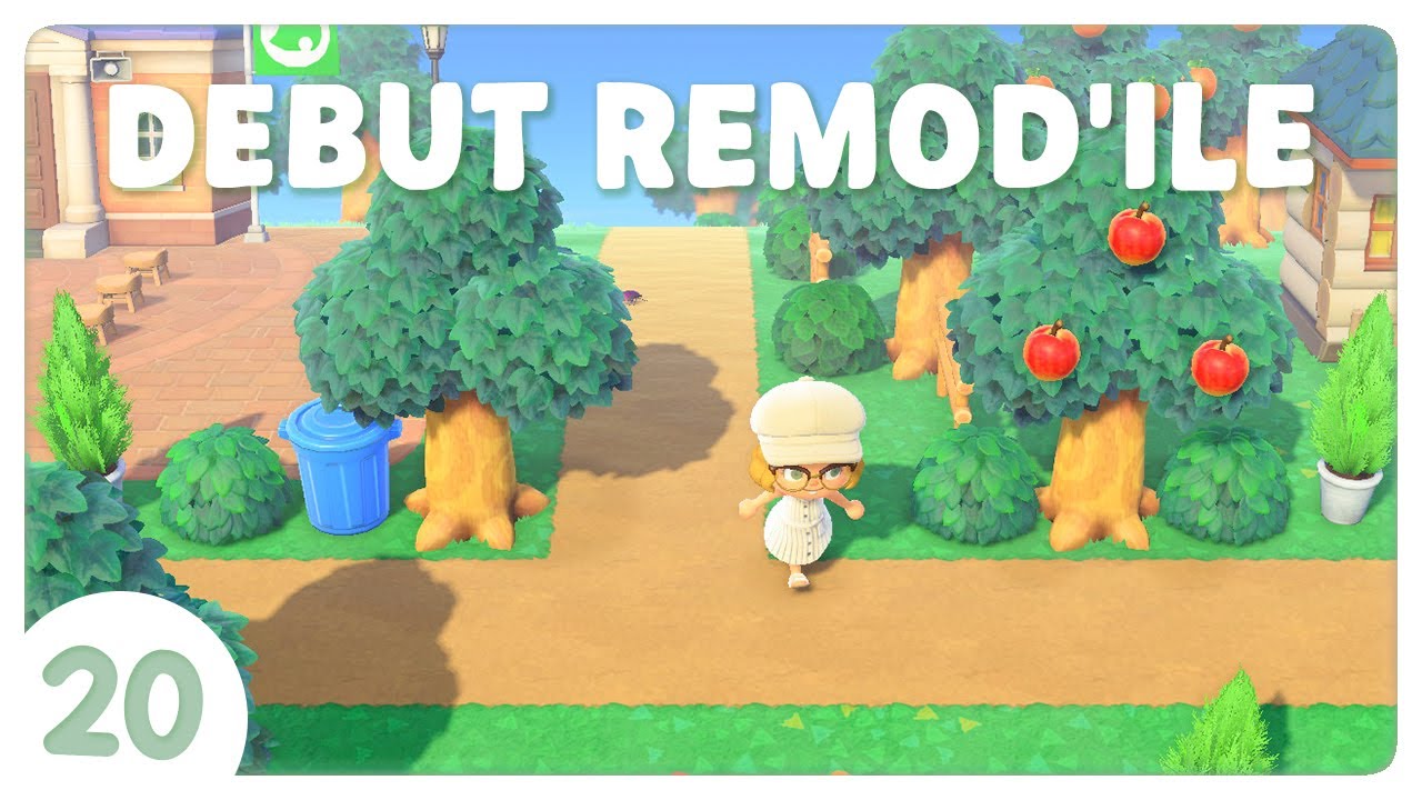 ✏️ Début du remod'île ! #20 | Animal Crossing New Horizons