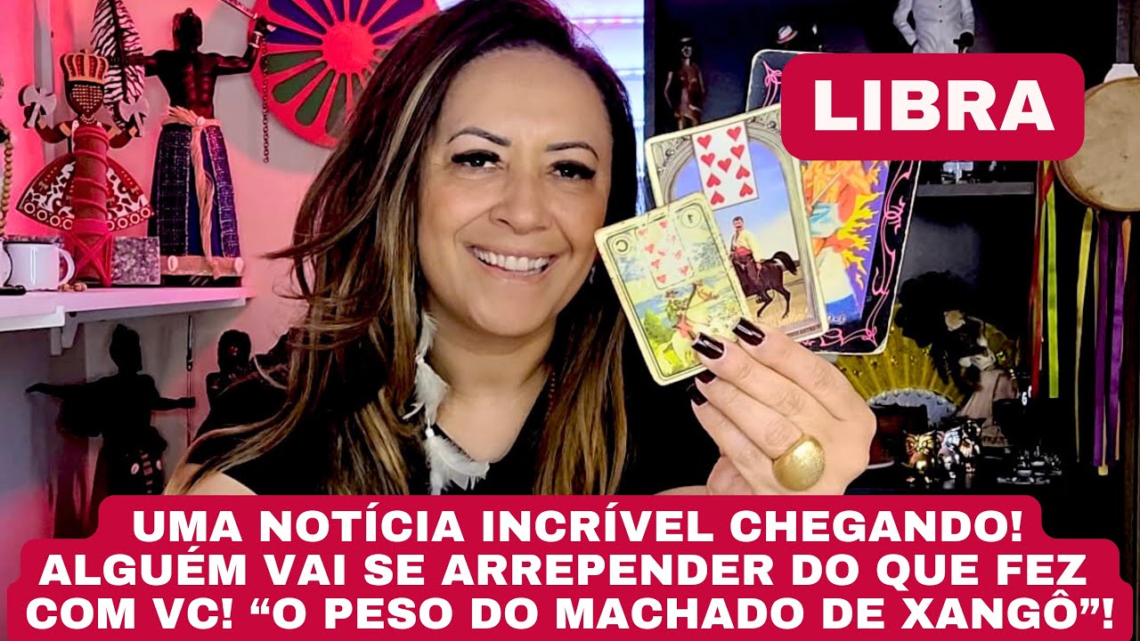 LIBRA ♎️ UMA NOTÍCIA INCRÍVEL CHEGANDO! ALGUÉM VAI SE ARREPENDER MUITO DO QUE FEZ COM VC! “JUSTIÇA”