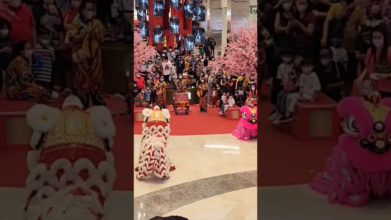 Lion Dance at MOI Jakarta Chinese New Year 2023 #mallofindonesia