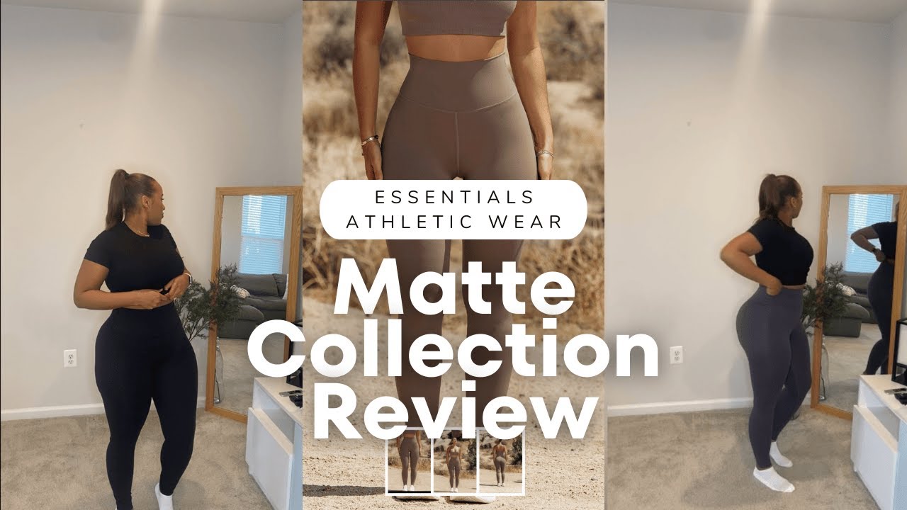 Matte Collection Try On Haul | Matte Essentials Athletic Wear
