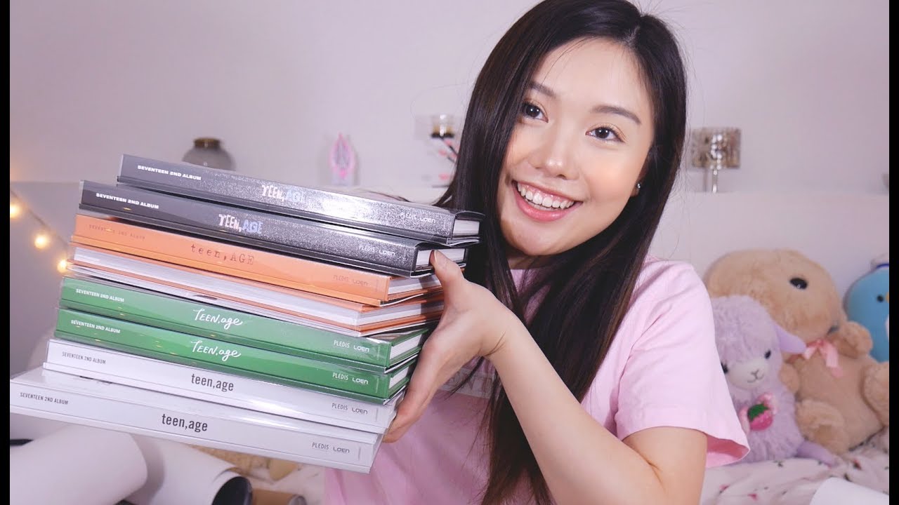 Seventeen TEEN, AGE Unboxing x8 Albums + ALL Posters