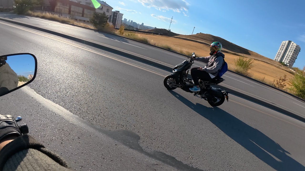 Honda CB500 Chill Pov Ride - Refueling - Break-in Period [4K]