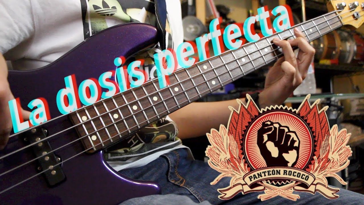 Panteón Rococo - la dosis perfecta | Bajo cover | Hugo Zerecero