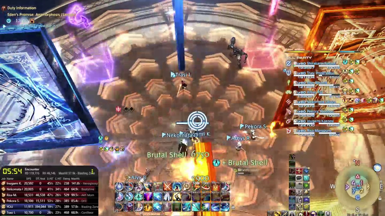 [FFXIV] E11S Fatebreaker - GNB PoV