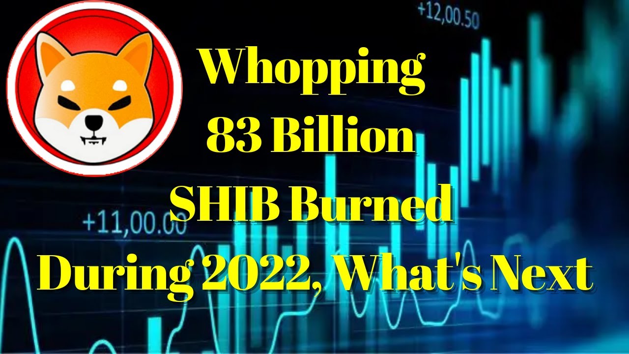 Breaking Crypto News | Whopping 83 Billion SHIB Burned During 2022, Here's What's Next