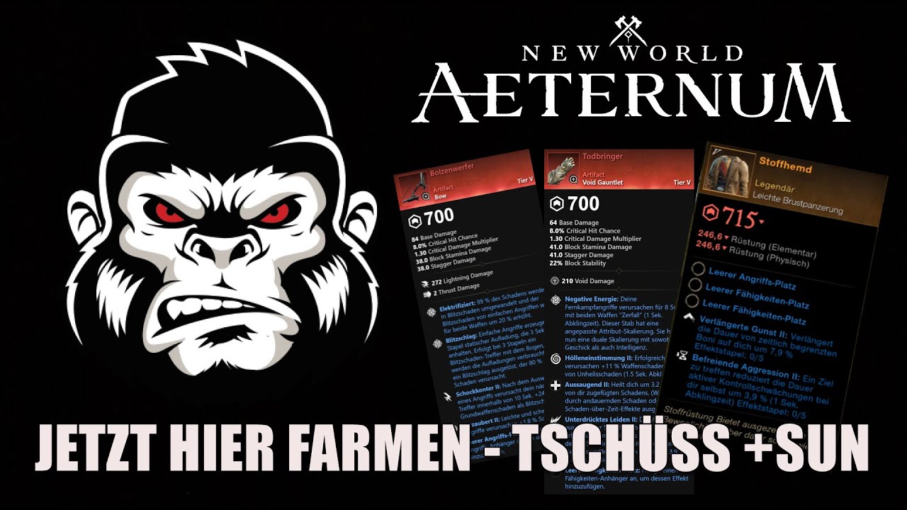 New World: Aeternum - Neuer Farmspot - Vergesst +sun