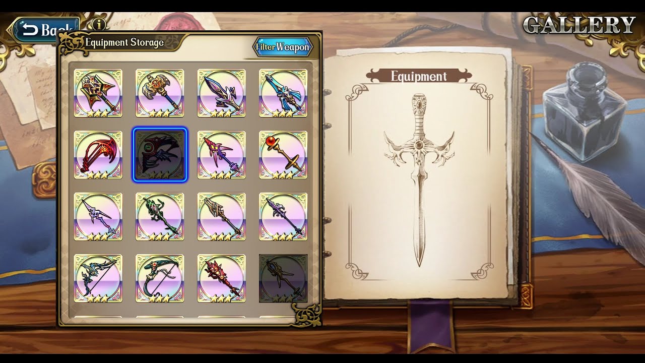 Гайд по SR/SSR шмоткам - обновленная версия: оружие