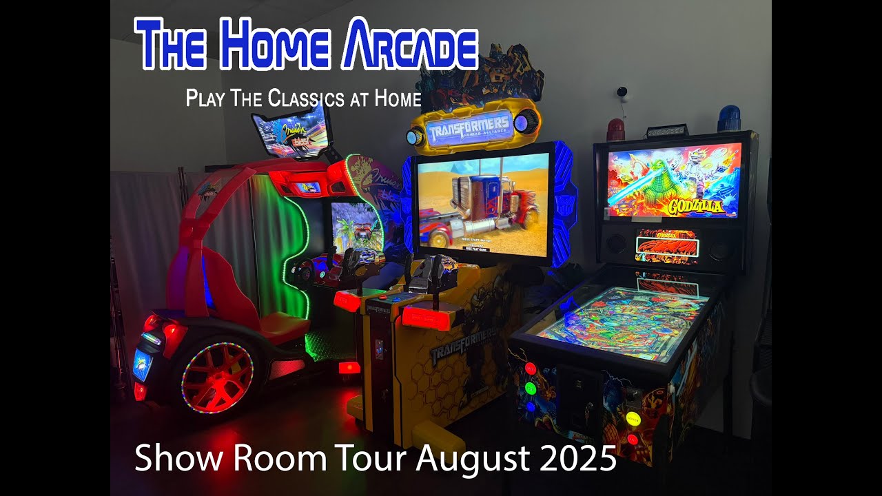 The Home Arcade - Show room tour, August 2025