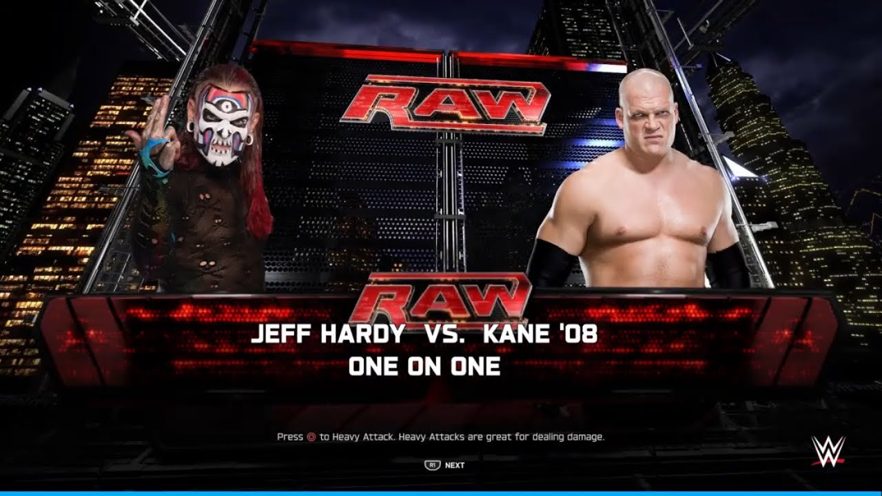 WWE 2K25 - JEFF HARDY VS KANE