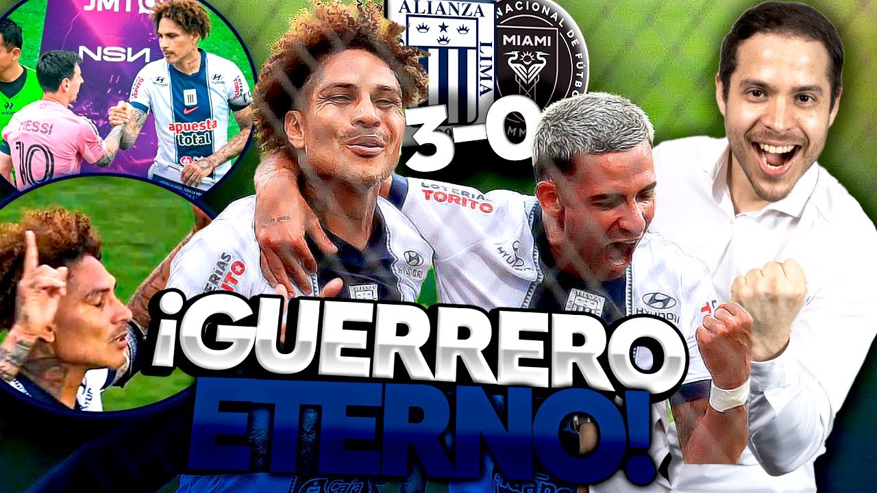 🚨🇵🇪 Narrador ARGENTINO se RINDE ante PAOLO GUERRERO y ALIANZA LIMA: “LEO MESSI QUEDO SORPRENDIDO” 👏🔥