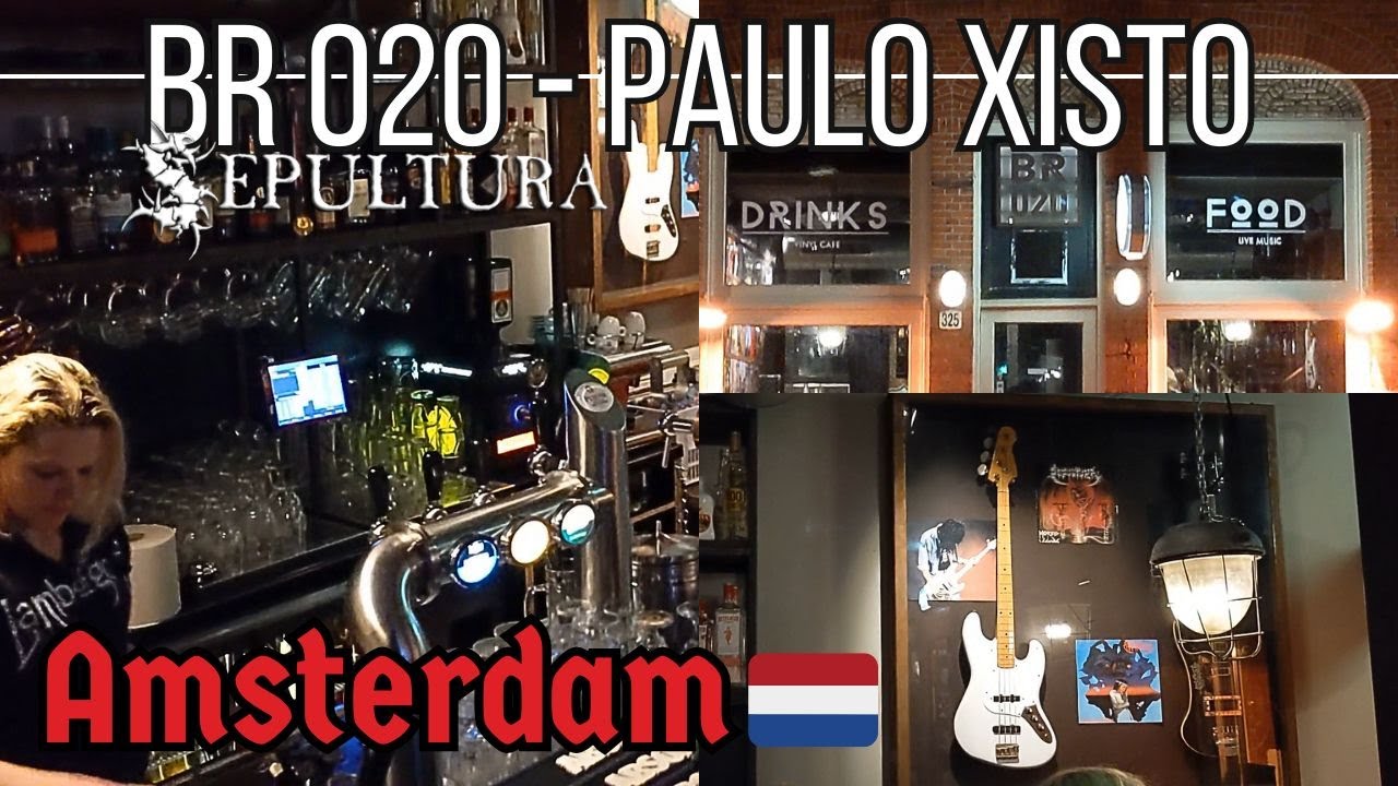 Sepultura - Paulo Xisto's Bar in Amsterdam - BR020 - Netherlands