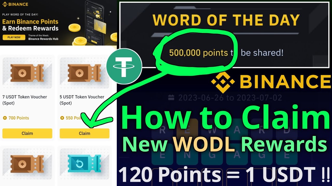 Как использовать баллы Binance Rewards | Новая награда WODL | Получите бесплатные USDT
