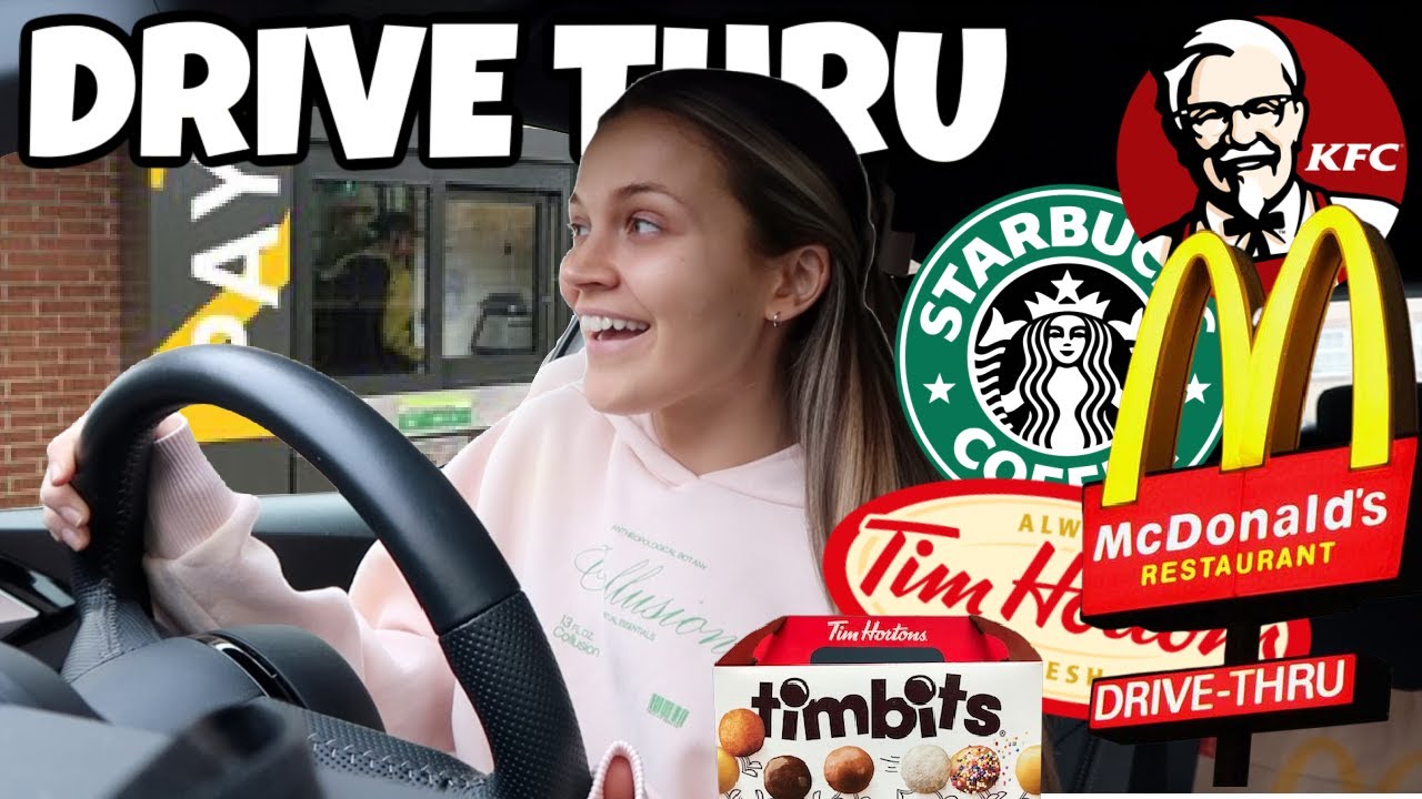 ONLY EATING AT DRIVE-THRU'S FOR 24 HOURS!