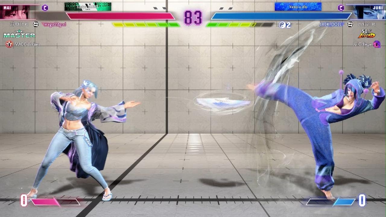 SF6-( Jack doll vs mago )🕹️ street fighter 6 🕹️