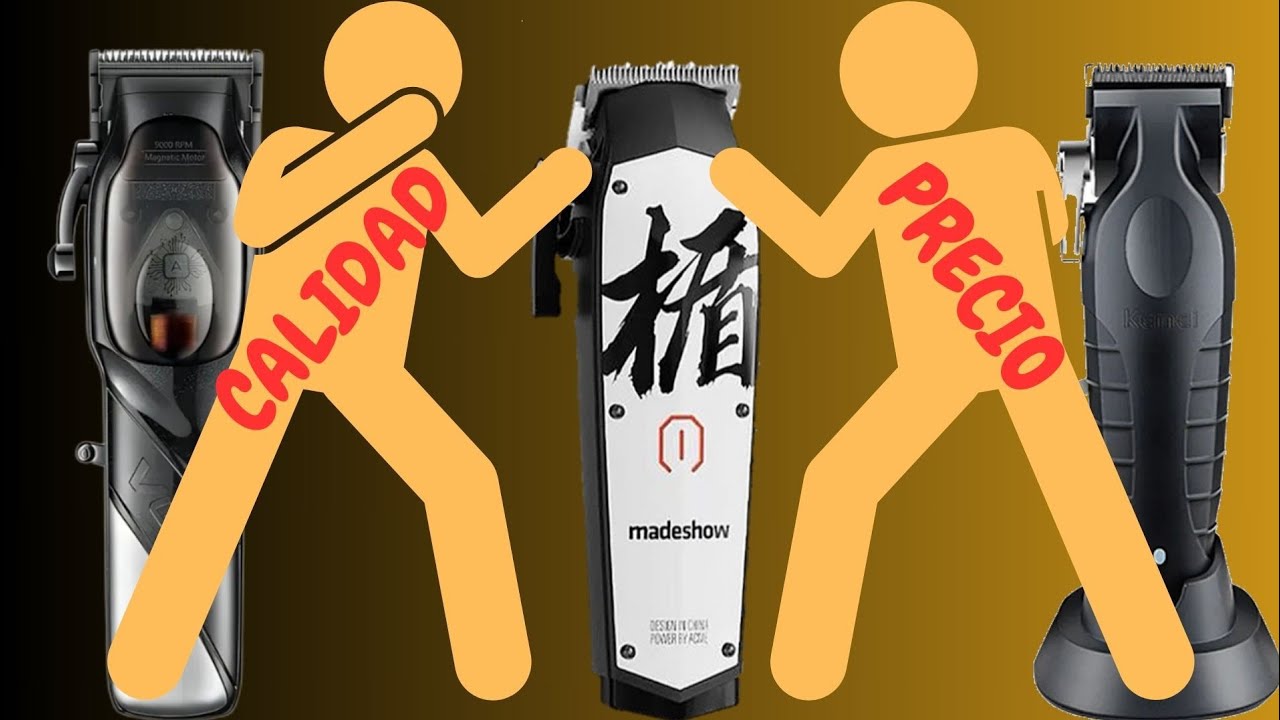 VGR 002 vs Madeshow M10 vs Kemei 2296 La batalla a la mejor Clipper por Calidad Precio