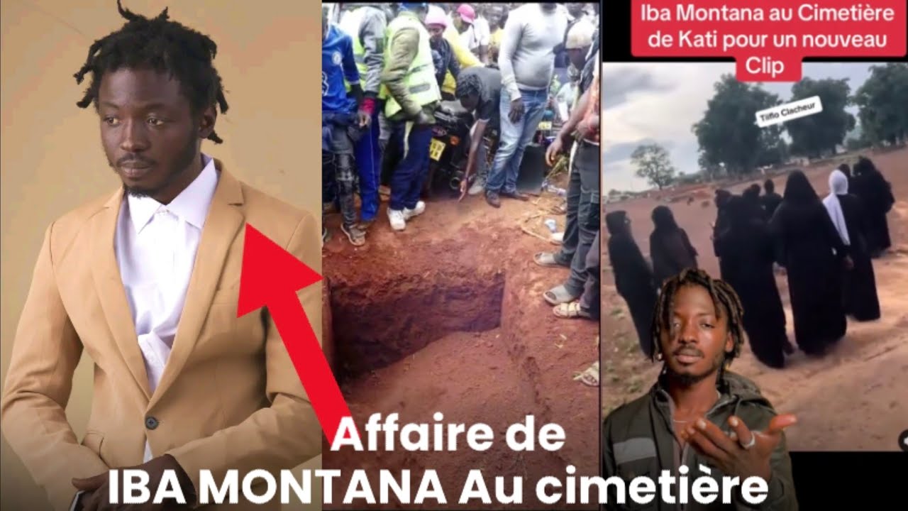 Iba montana n'es pas seul artiste qui dalles fait son clip au cimetière écoutée bien cette vidéo