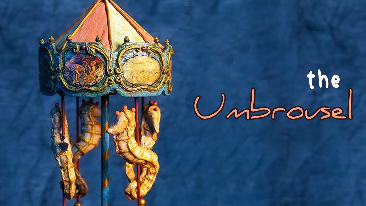 Crafting an unusual miniature Carousel for my octopus girl!