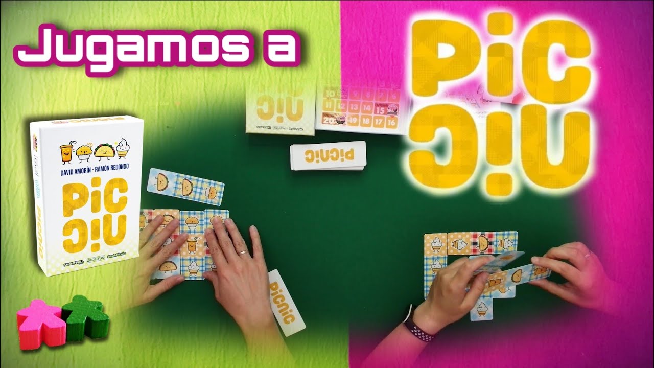 Picnic. Partida a 2 jugadoras por crear el mejor picnic
