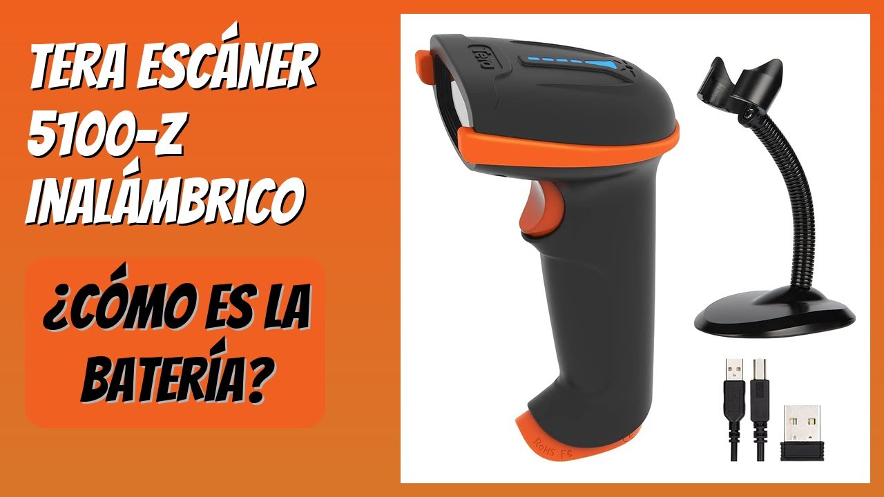 RESE&Ntilde;A (2026) : Tera Esc&aacute;ner 5100-Z Inal&aacute;mbrico. DETALLES