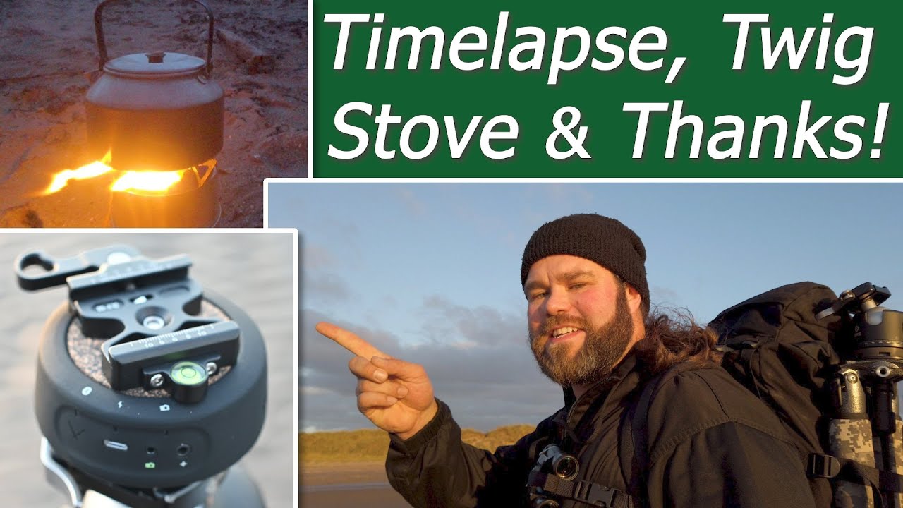 SYRP Genie Mini and Nikon Z7 Beach Timelapse, Twig Stove Coffee & Thanks for 1000 Subscribers!