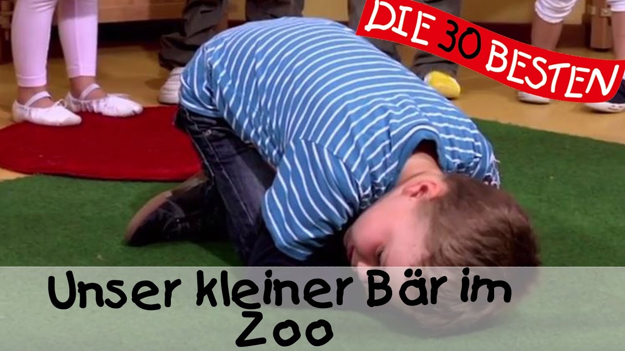 👩🏼 Unser kleiner B&auml;r im Zoo - Singen, Tanzen und Bewegen || Kinderlieder