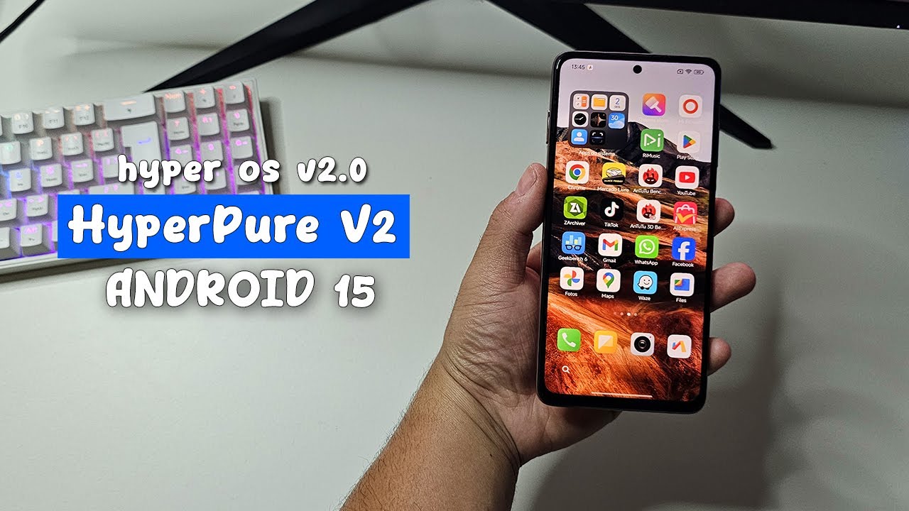 📱SAIUU HYPER OS 2.0 PARA O POCO X3 PRO!! HyperPure v2 Port Rom