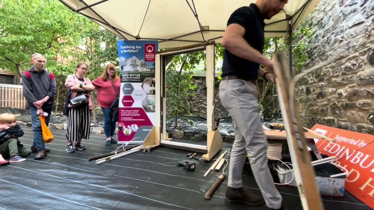 Sash & Case Window repair and maintenance demonstration.