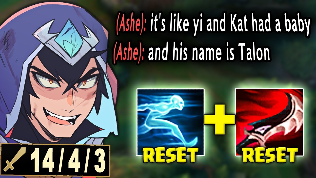 The New Reset Talon Build from 1000LP Challenger EUW