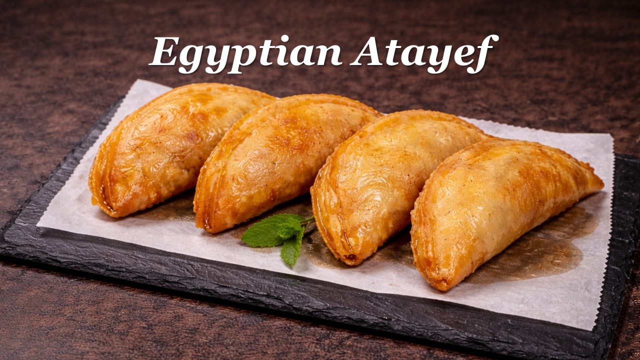 Egyptian Atayef (Qatayef) Recipe | Perfect Ramadan Dessert | The Egyptian Cook