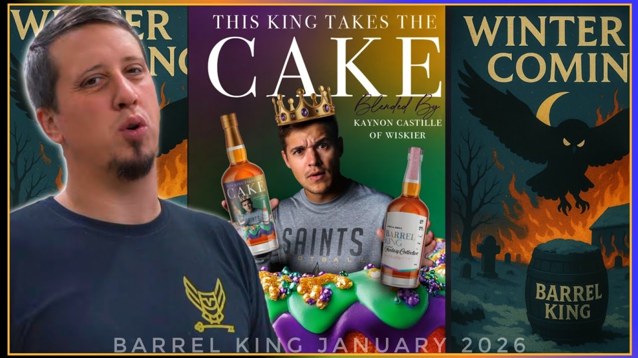 Два приглашенных купажиста. Две великолепные новые партии! (Barrel King, январь 2026 г.) @Bourbon...