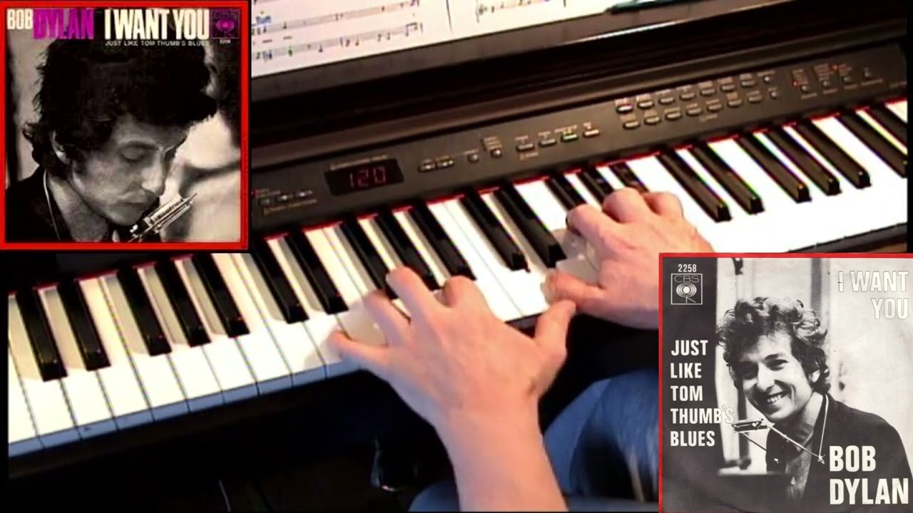 I Want You - Bob Dylan - Piano