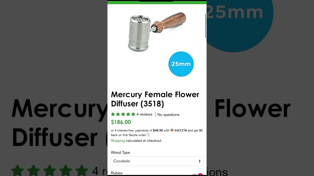 Musical Review: Cannabis Hardware Mercury.  #cannabishardware #mercury #ballvape
