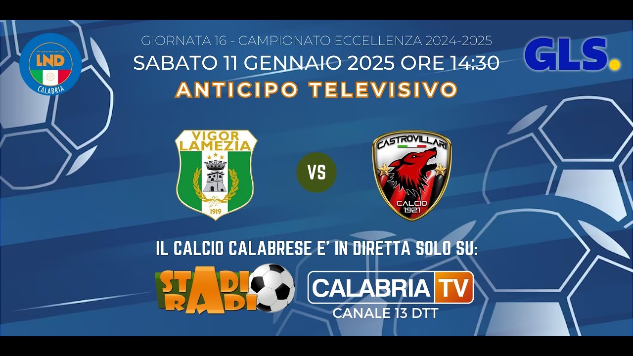 Vigor Lamezia - Castrovillari 3-2