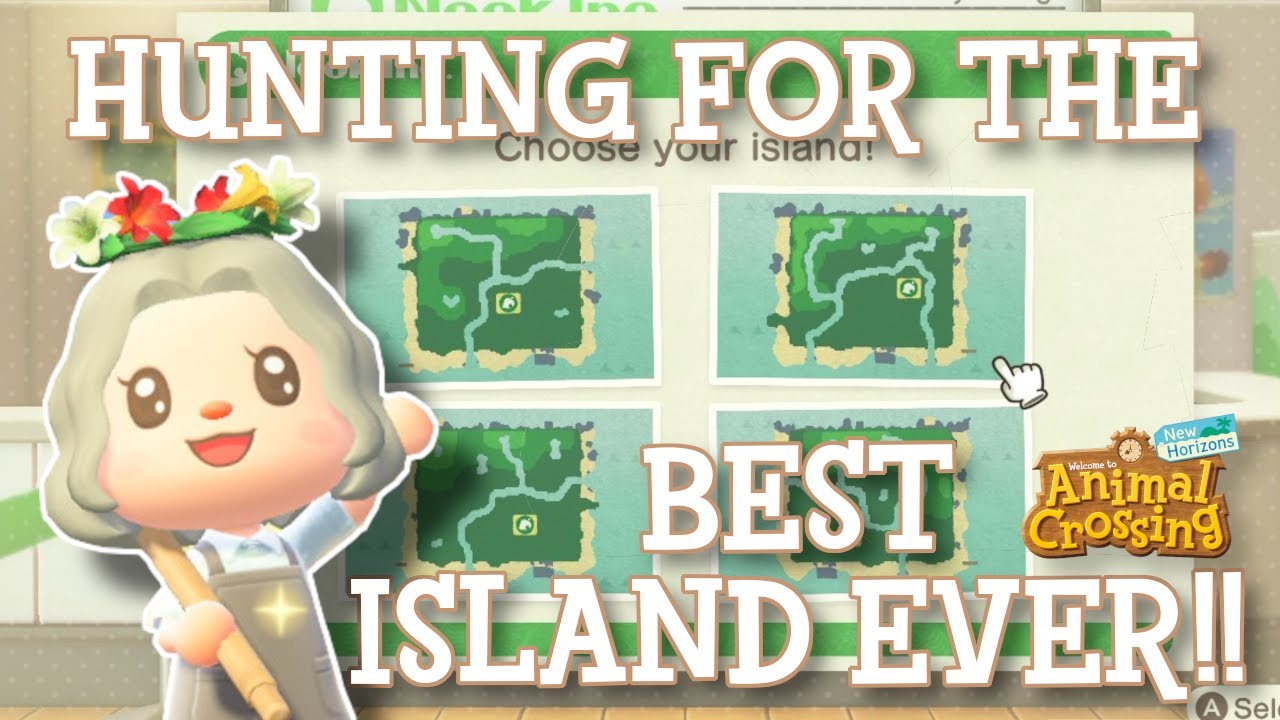 HUNTING FOR THE BEST ISLAND EVER! 😲🌴 (We're starting a new Animal Crossing: New Horizons Island!)