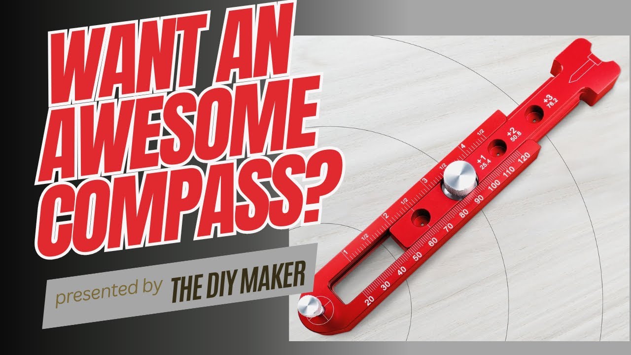 Precision Crafting Tool Review: The Ultimate Circle Compass for Woodworking & Metalwork