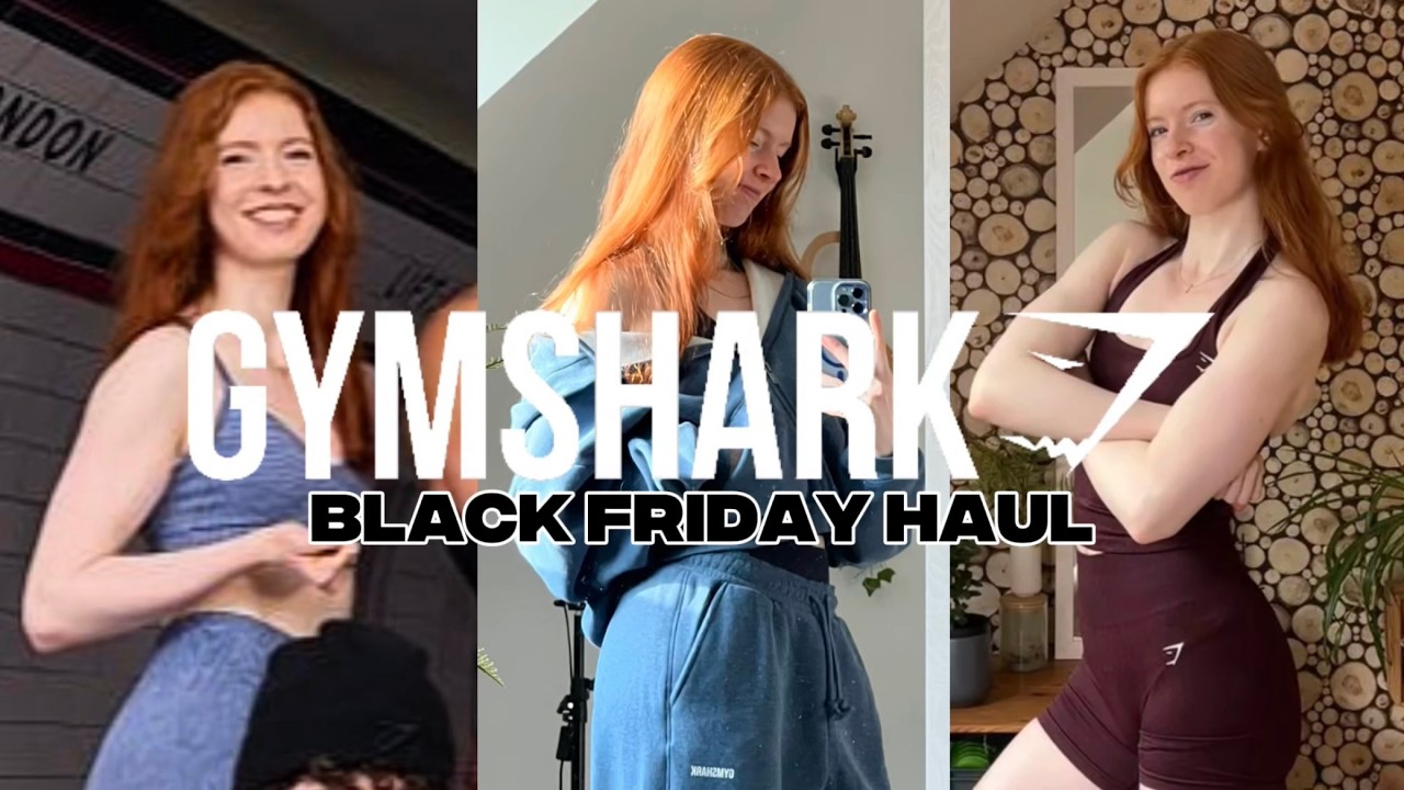 Best Gymshark Outfits for Black Friday 2025!! | try-on haul & everything you need to know 🦈