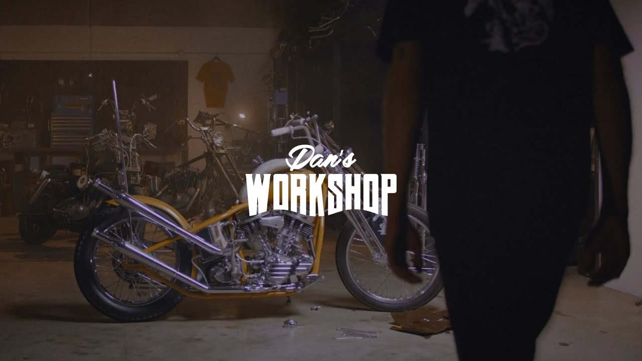 Dan's 1950 Harley Davidson Panhead - Vintage Motorcycle Restoration Australia - Dan's Workshop