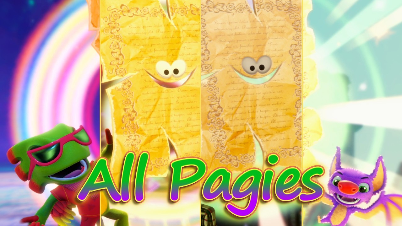 All Pagies | Yooka-Replaylee