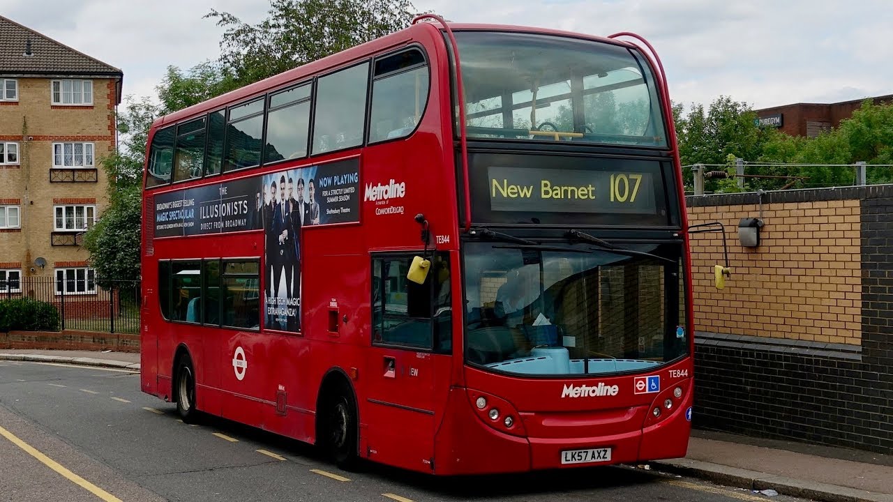 London Buses - Route 107 - New Barnet to Edgware