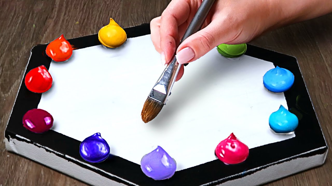 BEST Acrylic Painting Ideas｜VERY INTERESTING to Watch!